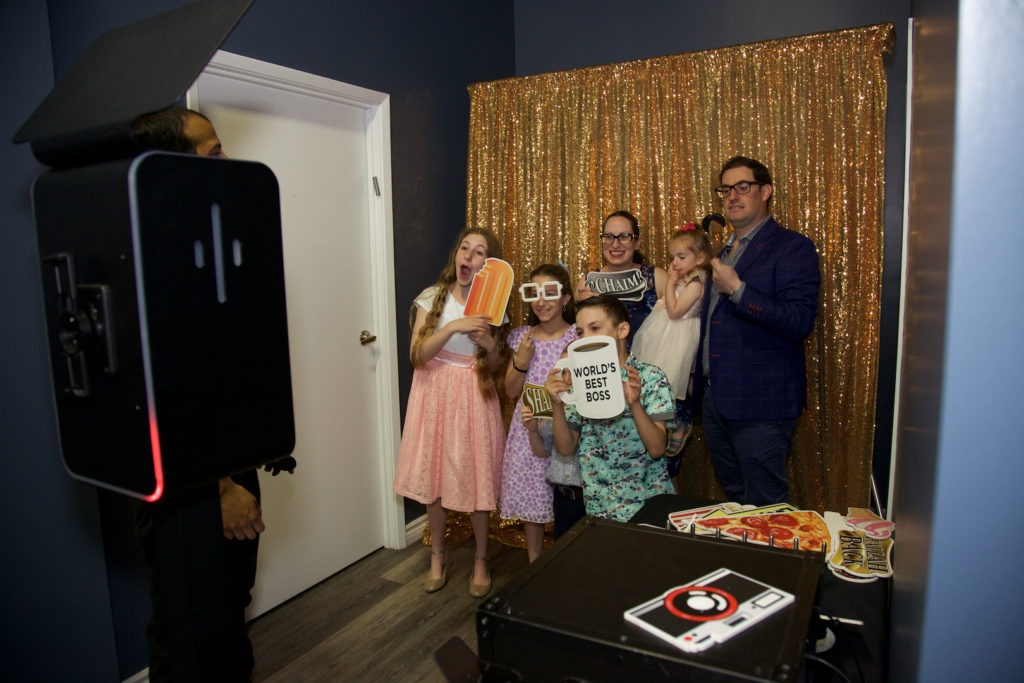 Whisk Factory photo booth with guests