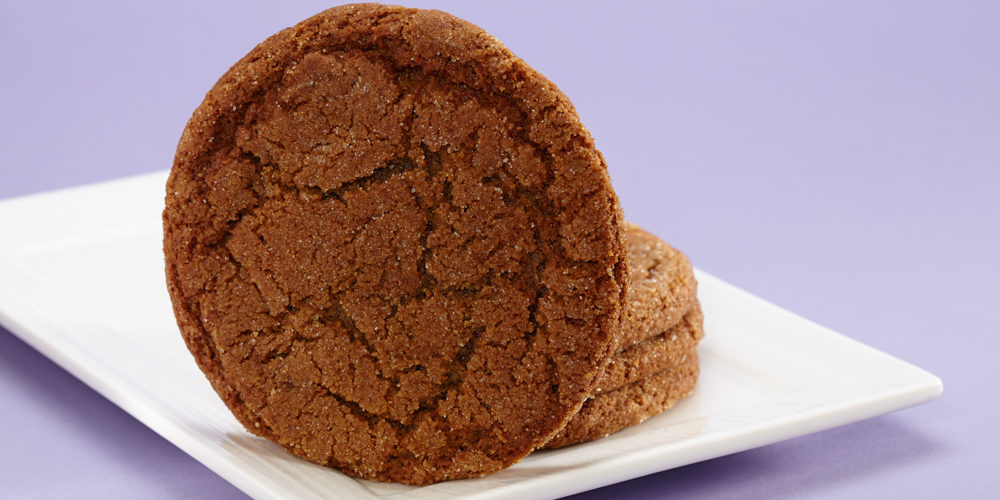 Ginger molasses cookies