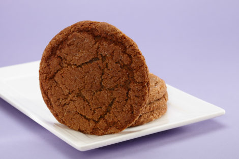 Ginger molasses cookies